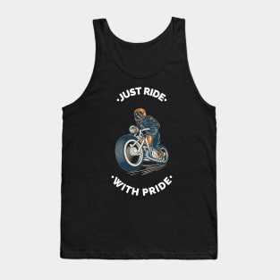 Just Ride with Pride Tank Top